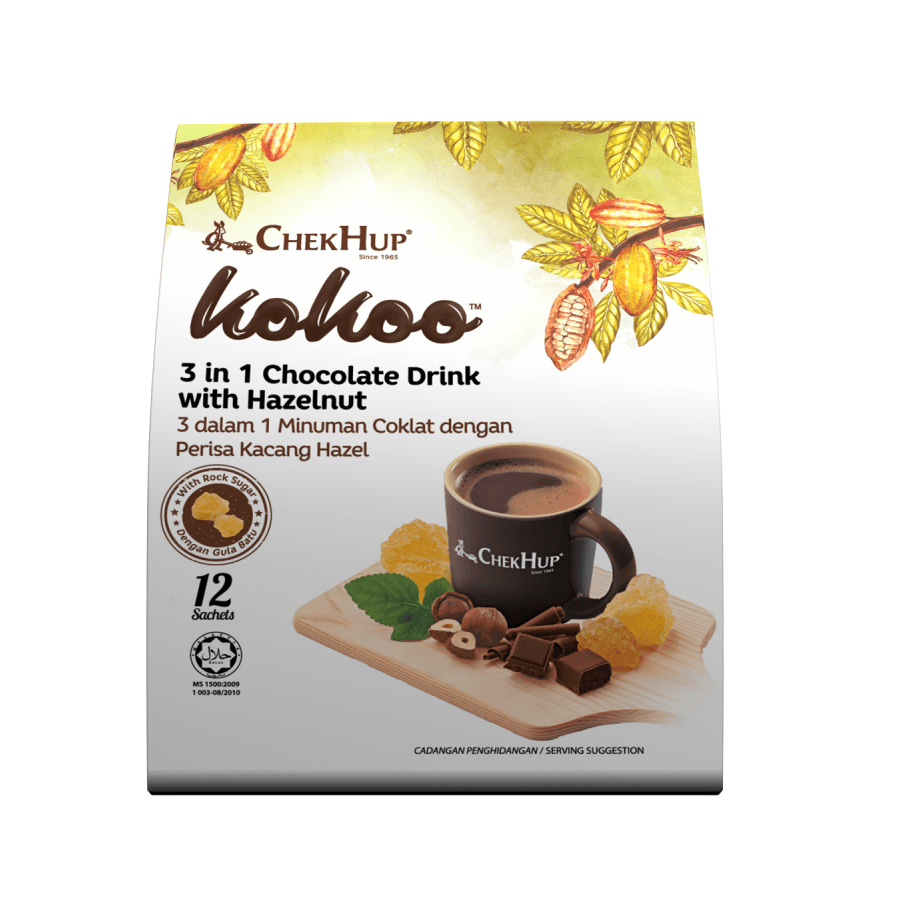 Kokoo 3 In 1 Chocolate Drink With Hazelnut 12pcs