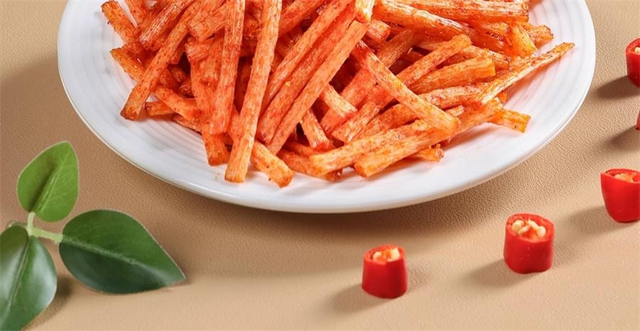 【中國直郵】 新林 愛琴公寓辣條校園兒時懷舊麻辣零食小時候小吃 19g*5包