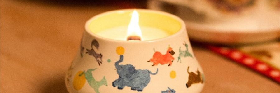 QILI其里 奔跑的动物香氛蜡烛 生日礼物室内持久小众艺术香氛礼品 涩果 160g