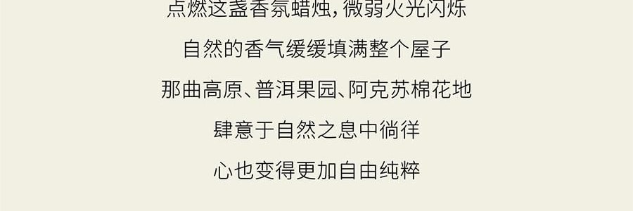 QILI其里 奔跑的动物香氛蜡烛 生日礼物室内持久小众艺术香氛礼品 涩果 160g