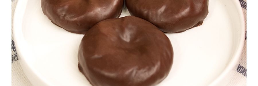 韓國CW 巧克力麻薯夾心蛋糕派 12枚入 258g