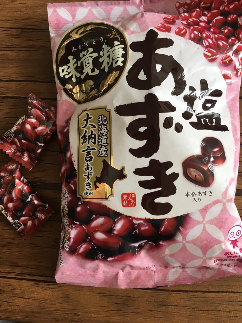 【日本直郵】UHA悠哈味覺糖 北海道特濃奶糖 紅豆夾心奶糖 102g