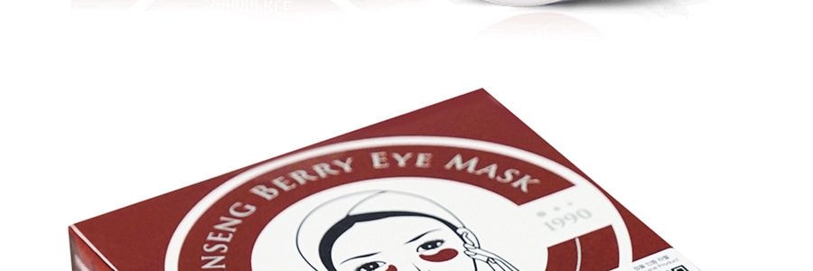 韓國SHANGPREE香蒲麗 人蔘果眼膜 60片入