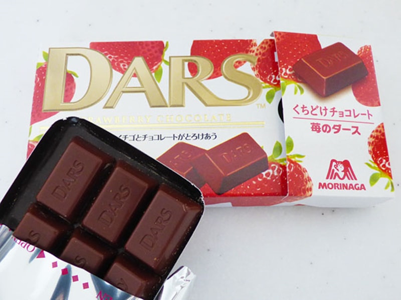 【日本直郵】DHL直效郵件3-5天到 日本森永 DARS 期限限定 草莓牛奶巧克力 12粒裝