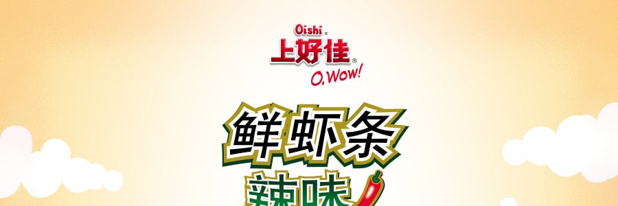 OISHI上好佳 鲜虾条 辣味 40g