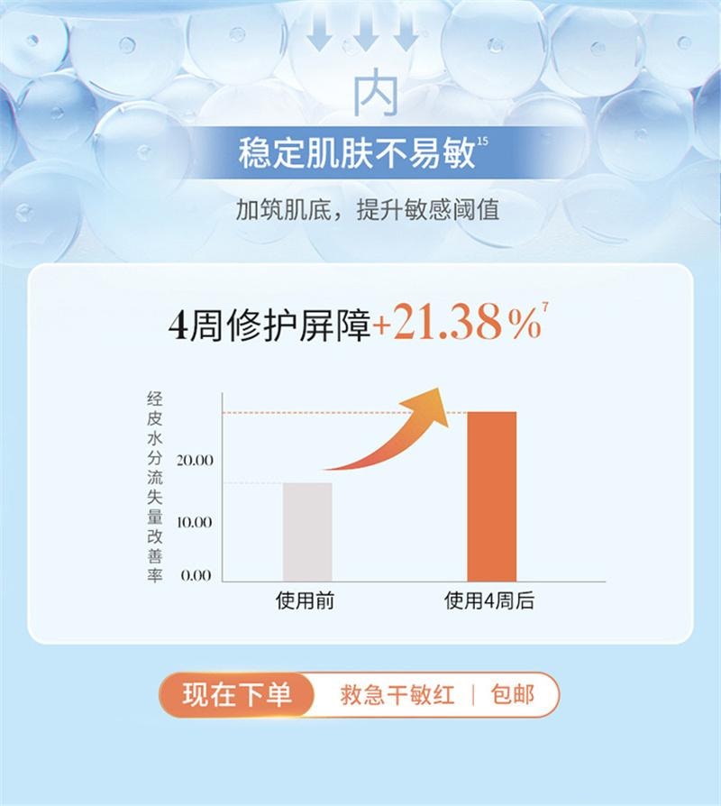 【中国直邮】 溪木源 山茶花面膜 补水保湿舒缓修护敏感肌贴片面膜女 20片