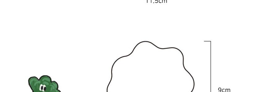 韓國POLAATHOME 迷你碟子 可愛沾料碟沾醬泡菜口味碟醋碟 番茄 7*9cm