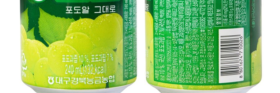 韓國HAITAI 葡萄果肉果汁 238ml