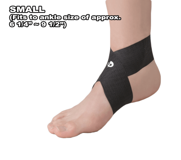 Titanium Ankle Wrap Black Small