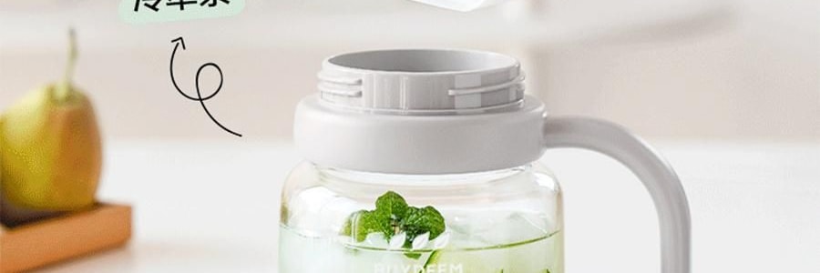 BUYDEEM北鼎 划水鸭泡茶吨吨杯子 玻璃杯壶 600ml DG86/A9