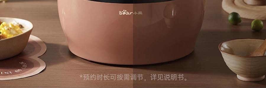 BEAR小熊 紫砂电炖盅套装 燕窝养生隔水炖盅全自动煲汤 大容量家用砂锅 4.5L大内胆 DDZ-B45Z1