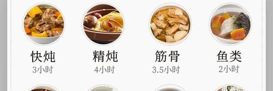 BEAR小熊 紫砂电炖盅套装 燕窝养生隔水炖盅全自动煲汤 大容量家用砂锅 4.5L大内胆 DDZ-B45Z1