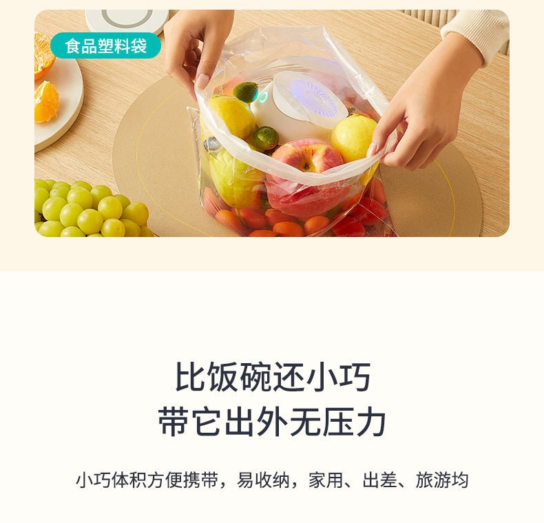 【中國直郵】EraClean世淨 蔬果清洗機 去農藥殘留淨化器 家用神器 自動消毒洗菜機 GFC01