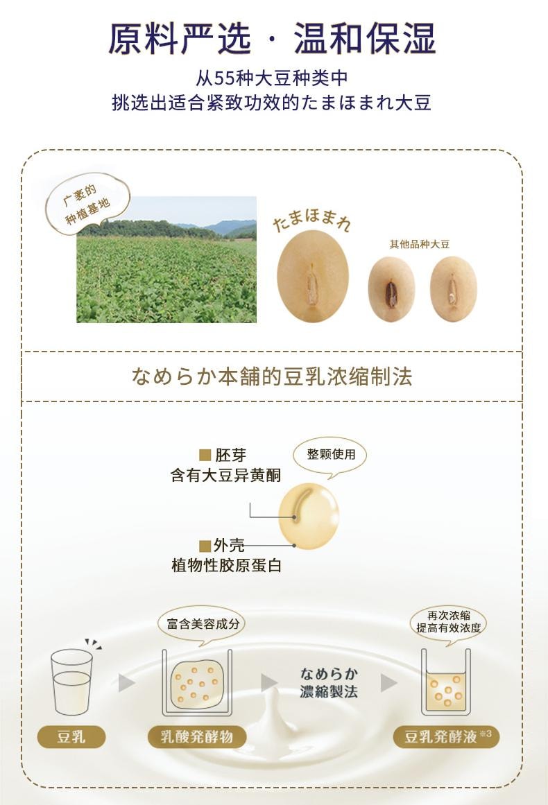 【日本直邮】 日本 SANA 莎娜 豆乳 高保湿柔滑美肌面霜 化妆水 乳液 精华 面霜 面膜 五合一面霜 100g