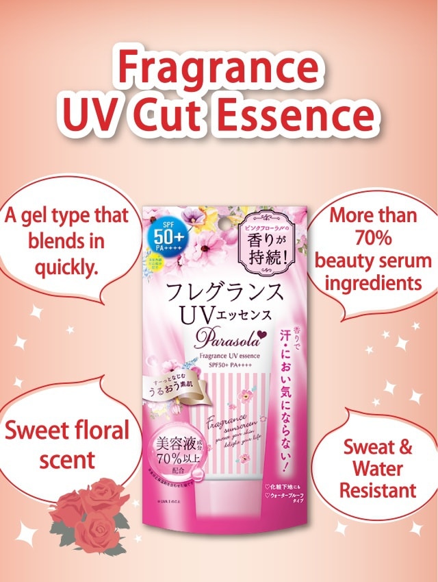 Parasola Fragrance UV Cut Essence SPF50+/PA++++ 90g