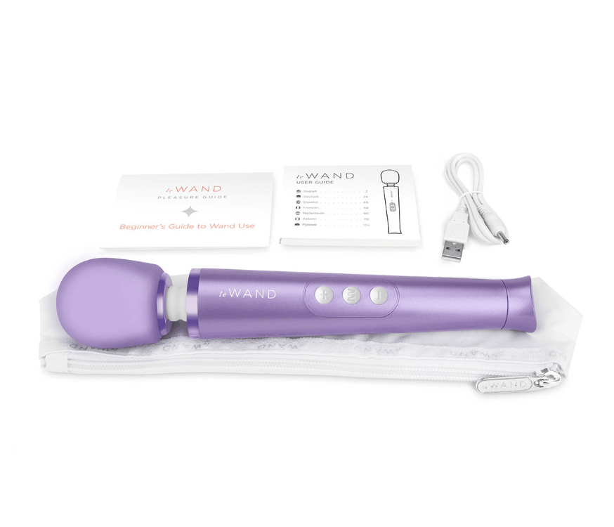 Petite Rechargeable Vibrating Massager - Violet