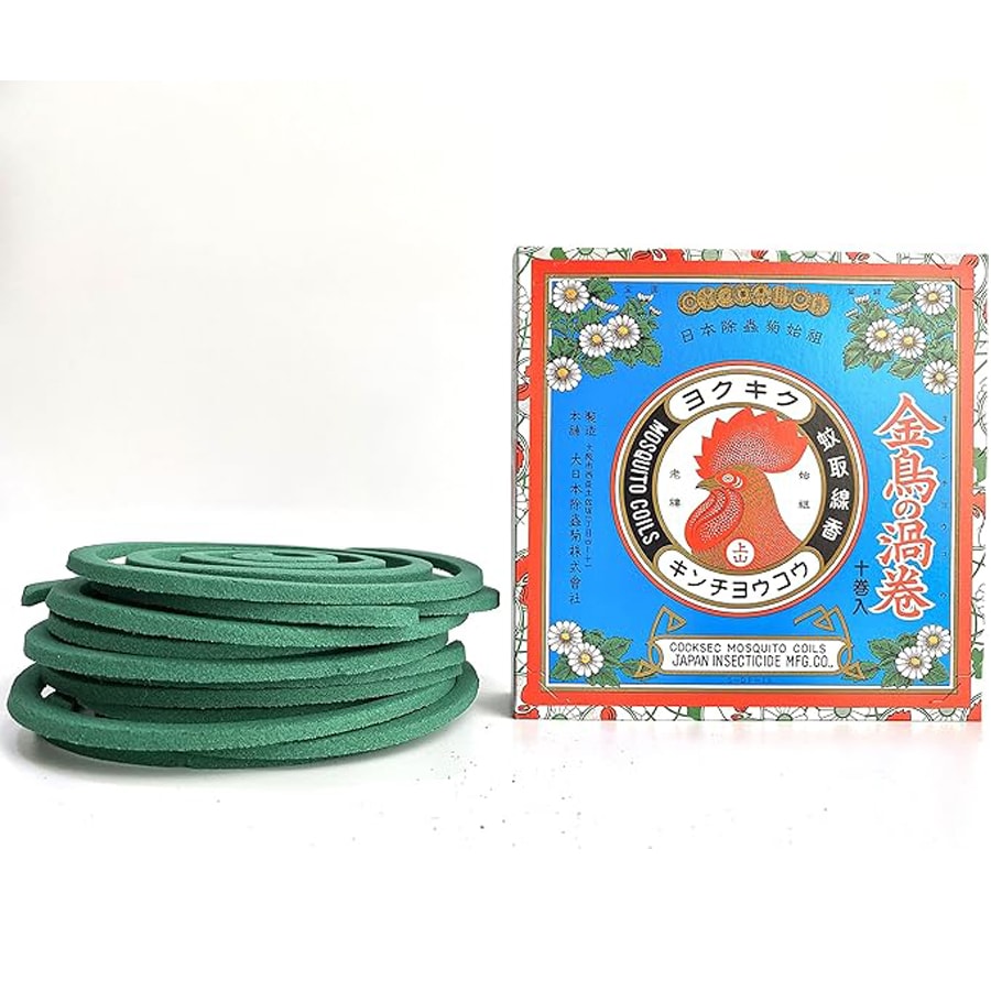 【日本直效郵件】日本 KINCHO 金鳥 蚊香盤 室內驅蚊 7小時持久 10盤