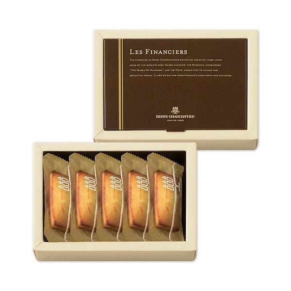 【日本直郵】Henri Charpentier 日本殿堂級奶油費南雪蛋糕禮盒5枚入