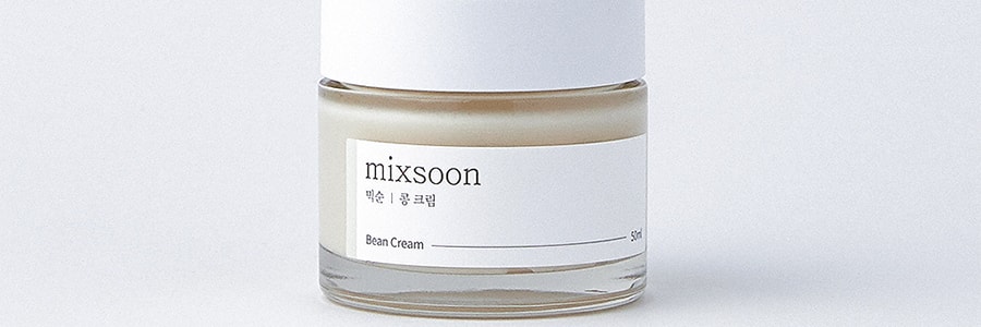 韓國MIXSOON純 大豆乳霜 毛孔角質管理 深層滋養抗氧化 50ml 敏感肌肉可用