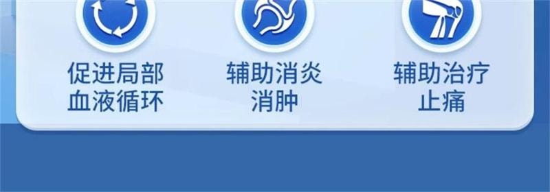 【中国直邮】 宝元堂 膝盖部位型医用远红外治疗凝胶膝盖积水疼痛部位型 30g/盒