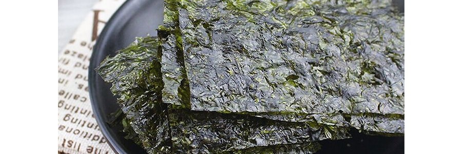 日本SHIRAKIKU 有機烤鹽海苔 10包入 40g 【USDA認證】【包裝隨機發】
