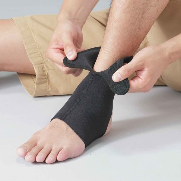 Titanium Ankle Support Black Large