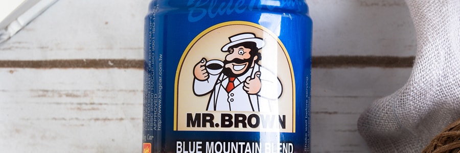 台灣MR.BROWN伯朗 三合一咖啡即飲品 藍山風味 240ml