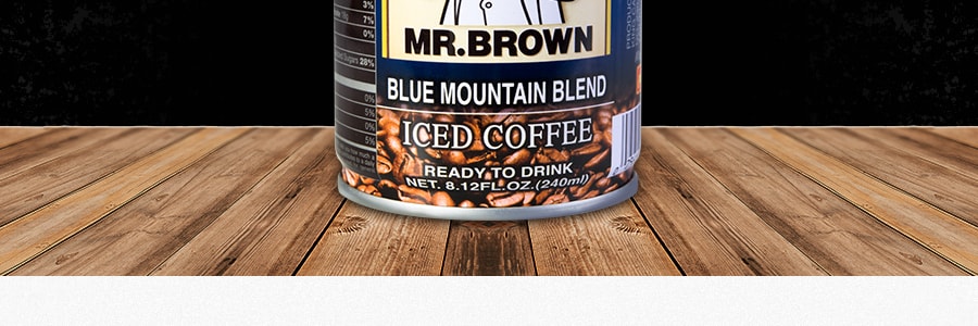 台湾MR.BROWN伯朗 三合一咖啡即饮品 蓝山风味 240ml