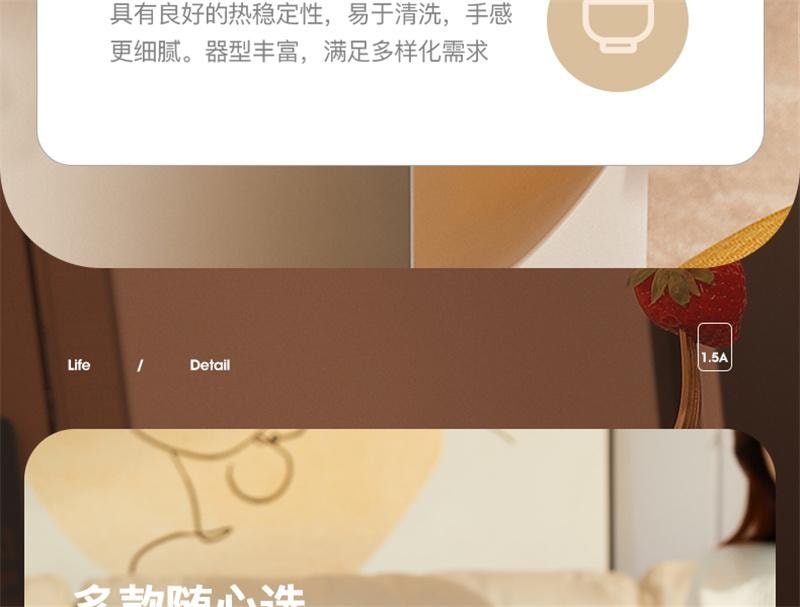 【中国直邮】 日本 LINE FRIENDS 冷水壶杯子陶瓷凉水壶水杯耐热高温  BROWN款 三件套