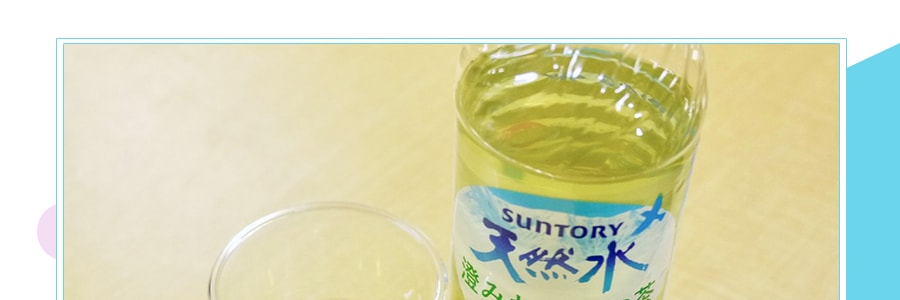 日本SUNTORY三得利 天然水 清茶 410ml