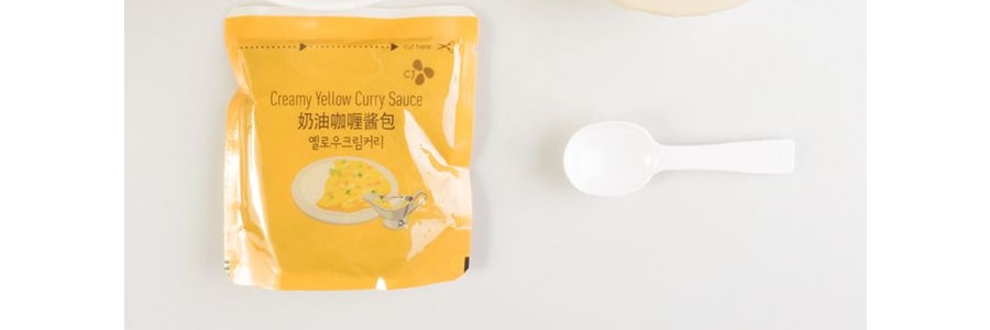韓國CJ希傑 香醇奶油咖哩飯 微波加熱即食米飯 280g