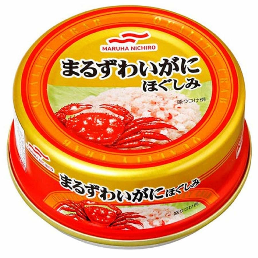 【日本直邮】MARUHA NICHIRO 日本产雪蟹蟹肉罐头 55g