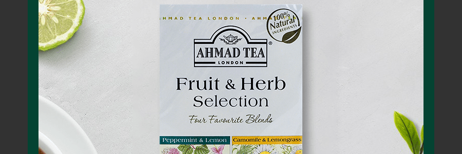 英国AHMADTEA亚曼 精选混合水果香草茶 20ct