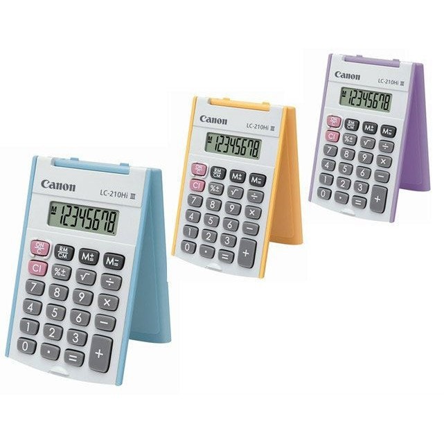 CANON Calculator LC-210Hi III (Random Color) 1pcs