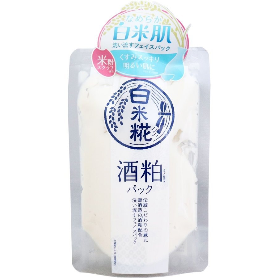 日本COSMETEX ROLAND 白米糀酒粕透潤面膜 170g