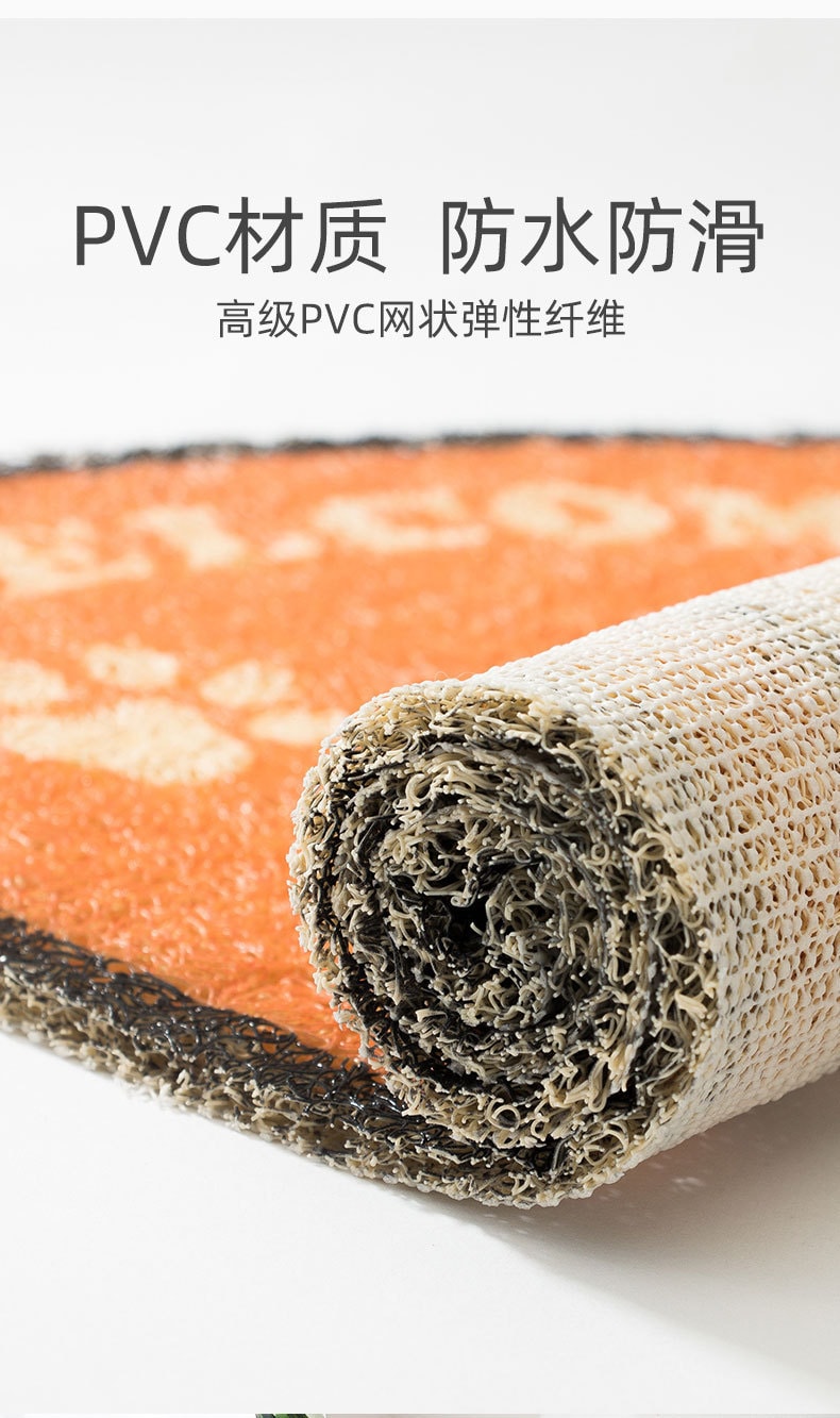 【中国直邮】嬉皮狗 大号卡通猫砂垫 异瞳猫粉色 宠物用品