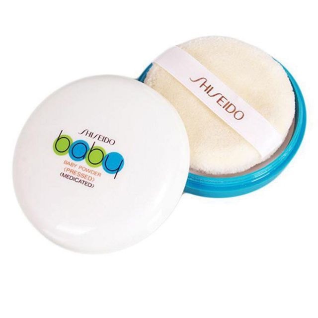 日本 SHISEIDO 資生堂 嬰兒爽身粉 藥用 壓制 50g