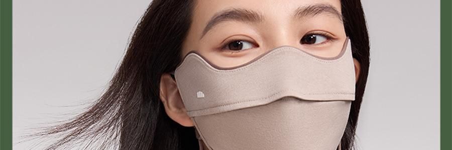 BENEUNDER蕉下 護頸款舒感特護口罩 秋冬水光口罩 深黛灰 F(均碼)