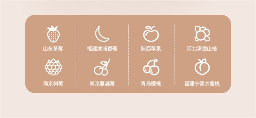 【中國直郵】窩小芽 水果棒草莓山楂棒果條水果條果肉條無添加白砂糖兒童零食 樹莓蔓越莓口味*1盒