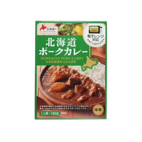 【日本直邮】 北海道 ベル食品 猪肉咖喱  180g X 1包 微波炉加热1分30秒即可食用