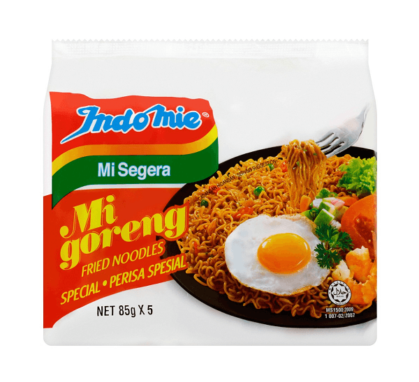 【马来西亚直邮】印尼 INDOMIE 营多面 特别口味干捞快熟面 85g x 5包