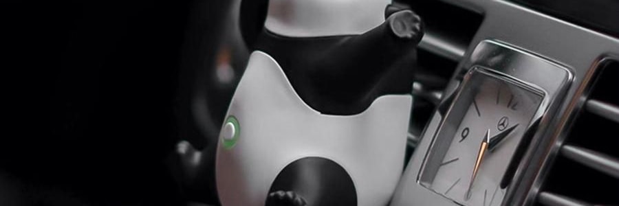 THE BEAST野獸派 車載香薰 香氛禮盒 熊貓噗噗打哈欠 禮盒裝