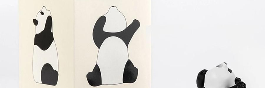 THE BEAST野獸派 車載香薰 香氛禮盒 熊貓噗噗打哈欠 禮盒裝