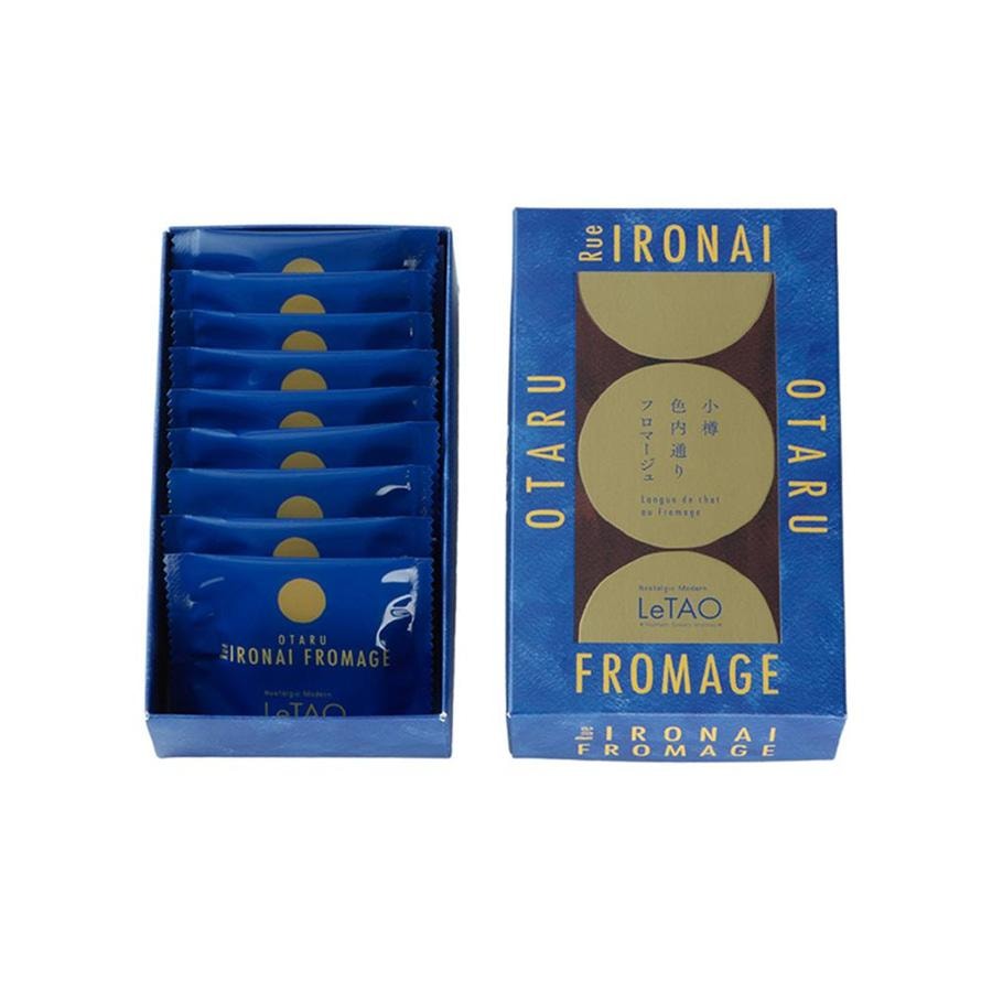 日本 LeTAO 樂淘 Langue de chatau fromage 小樽 起司夾心餅乾 9枚入