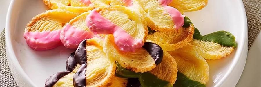 沈大成 巧克力彩蝶酥 蝴蝶酥 60g【巧克力口味+草莓口味+抹茶味+原味】【中華老字號點心糕點】【春節年貨必買】