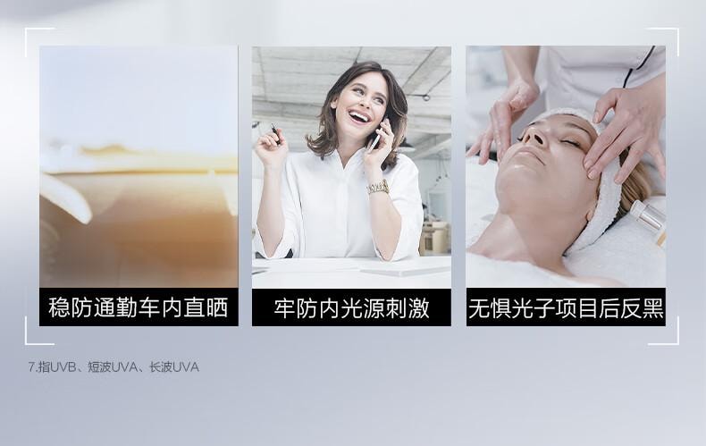 【中國直郵】 珀萊雅 超膜銀管沁柔防曬 SPF50+ PA+++ 戶外通勤 敏感肌防曬乳 50ml