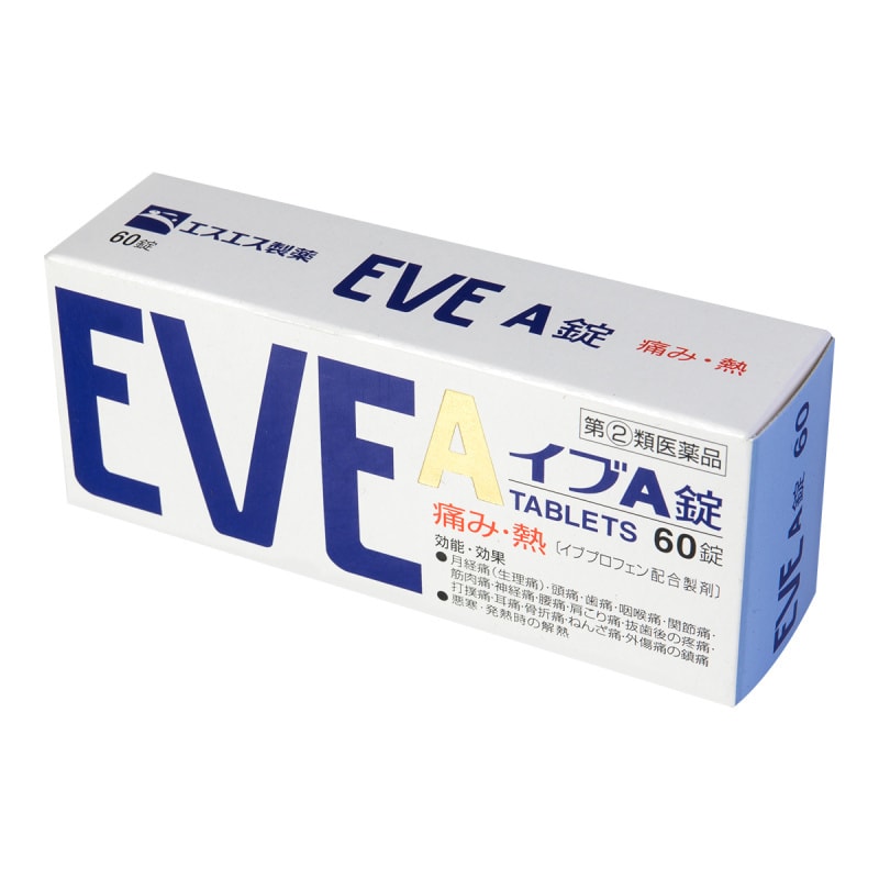 Eve A Pain Relieve Tablets 60pcs