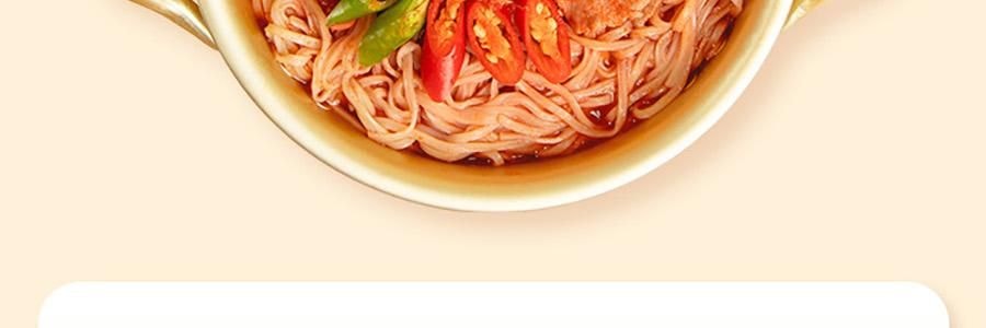 旺旺 哎呦Q米面 米粉方便面 韩式泡菜风味 73g *6【6份超值装】【非油炸面饼】