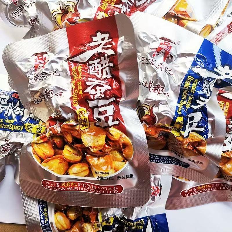 【中国直邮】 百年吴府记 老醋蚕豆 赵露思推荐同款 原味 30g*1袋