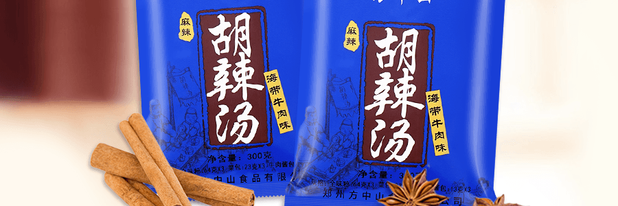 方中山 清真胡辣湯料 海帶牛肉麻辣味 三份獨立包裝 300g